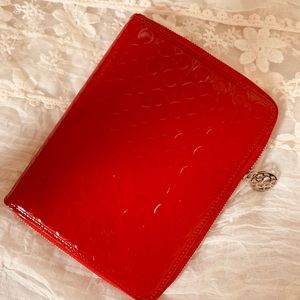 Coach Patent Leather Pleaner/ Organizer